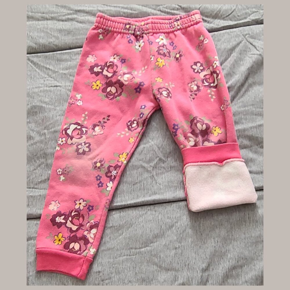 Pink Flower Sweats - Picture 4 of 6